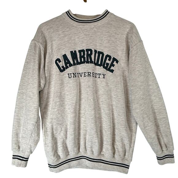 University of Cambridge Other - VTG University Cambridge Ringer Sweatshirt Crew RARE Academia SIZE SMALL 80s 90s